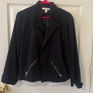 Chico’s Black Jacket Size 2